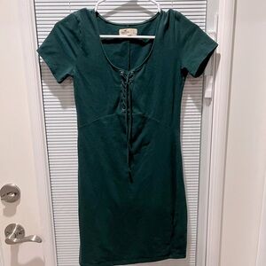 Hollister Forrest Green mini dress